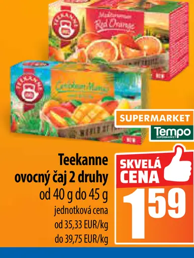 Teekanne Ovocný čaj