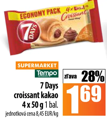 7 Days croissant kakao