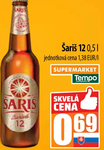 Šariš 12 plechovka