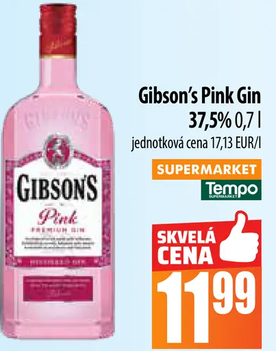 Gibson's Gin Pink