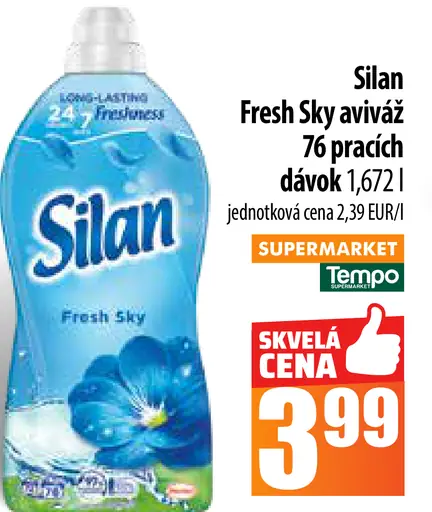 Silan avivážny prostriedok Fresh Sky