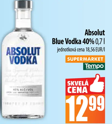 Absolut Vodka Blue