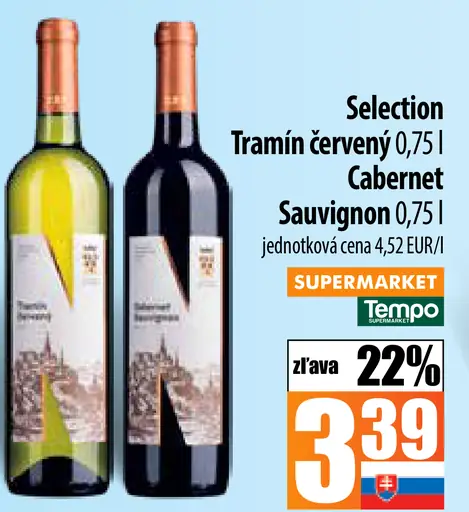 Selection Tramín červený / Cabernet Sauvignon