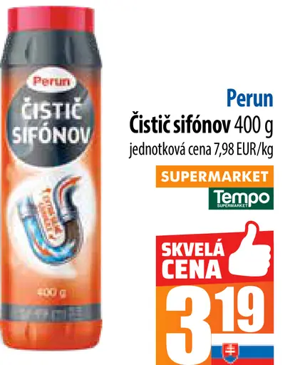 Perun čistič sifónov