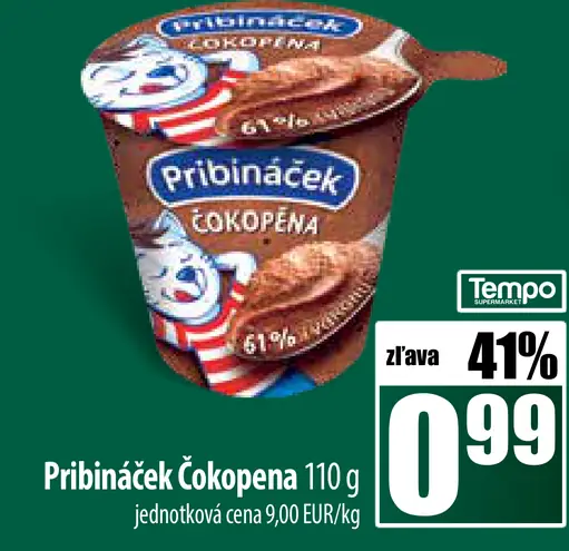 Pribináček Čokopena