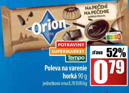 Orion Poleva na varenie horká