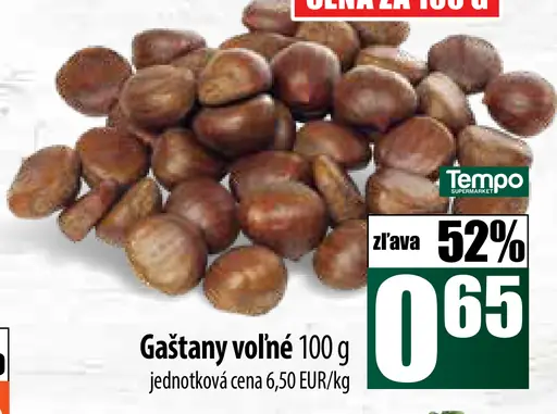Gaštany voľné