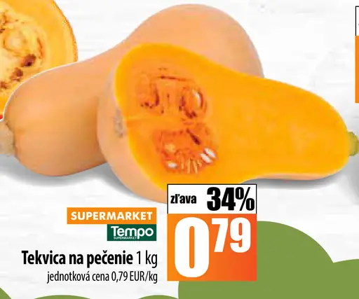 Tekvica na pečenie