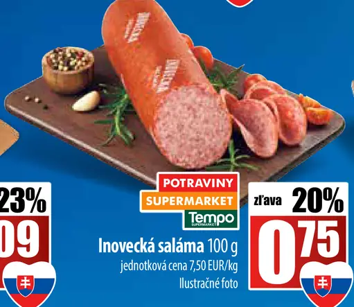 Tradičná kvalita Inovecká saláma