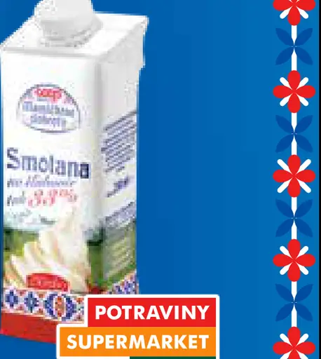 Smotana naturálna na šľahanie