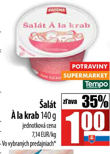 Šalát A la Krab