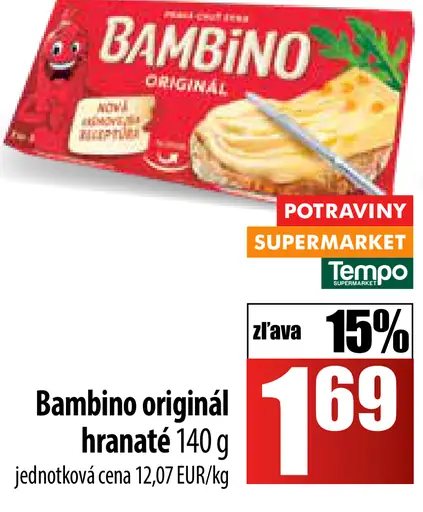 Bambino originál hranaté