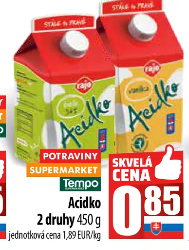 Adiko 2 druhy