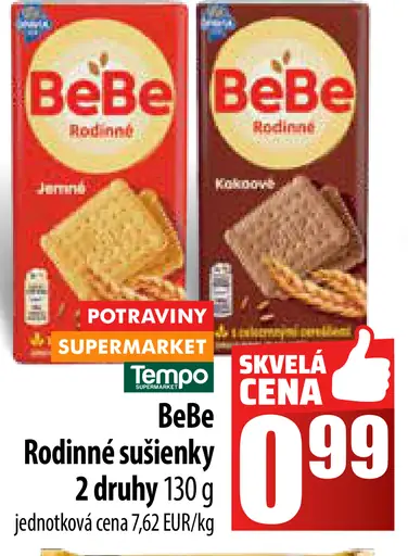 BeBe Rodinné sušienky