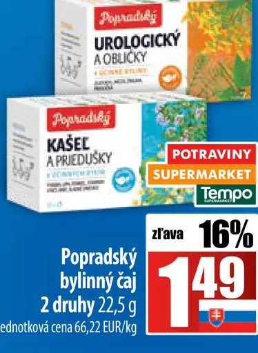 Popradský bylinkový čaj