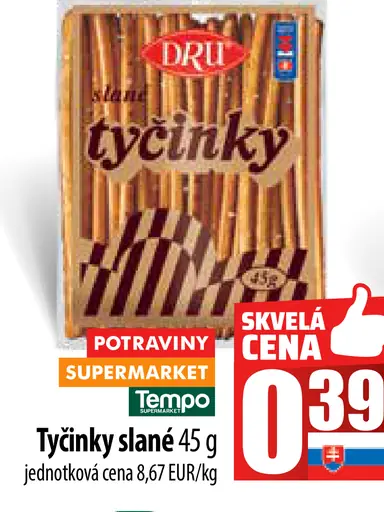 Tyčinky slané