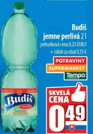 Budiš jemne perlivá