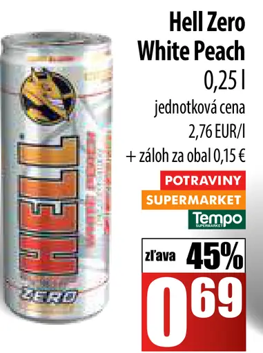 Hell Zero White Peach