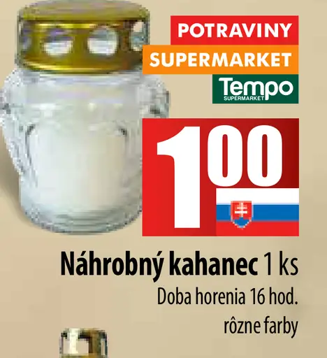 LED náhrobná sviečka