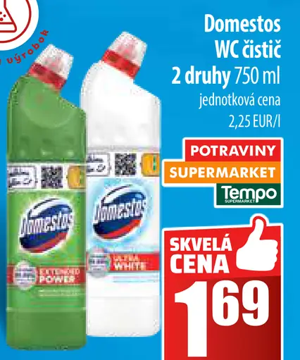 Domestos WC čistič