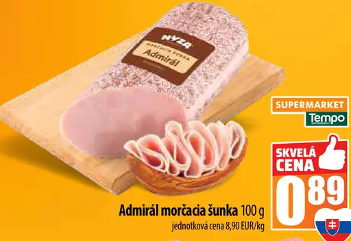Admirál morčacia šunka
