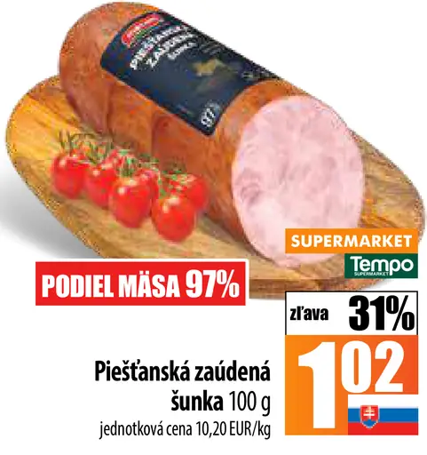 Ardanowski Piešťanská údená šunka