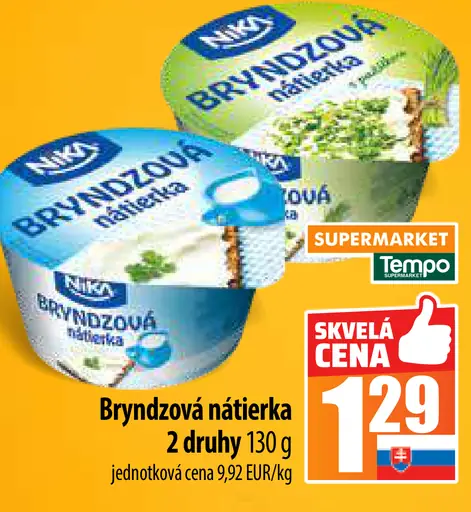 Nika Bryndzová nátierka