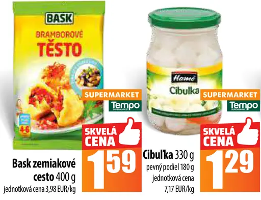 Bask Zemiakové cesto
