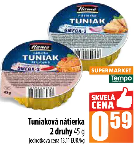 Hamé Tuniaková nátierka