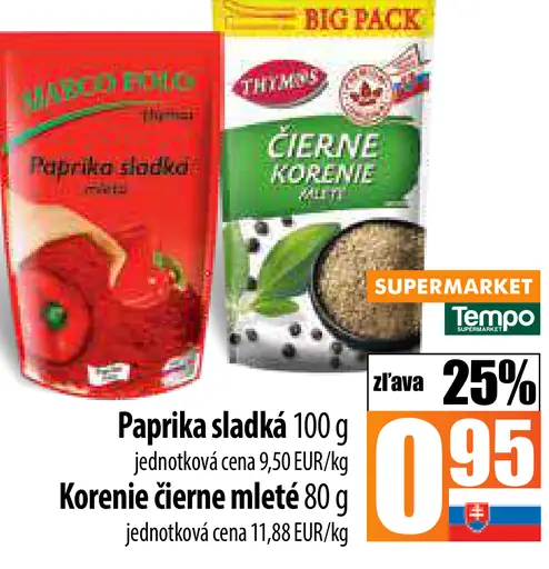 Paprika sladká