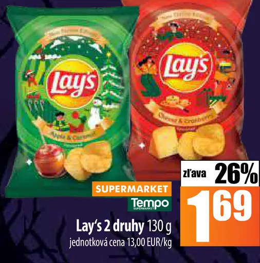 Lay’s 2 druhy