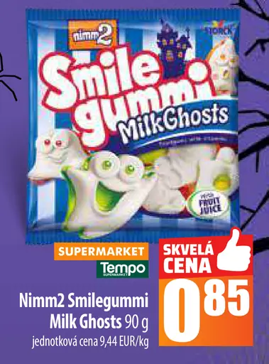 Nimm2 Smilegummi Milk Ghosts