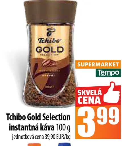 Tchibo Gold Selection instantná káva