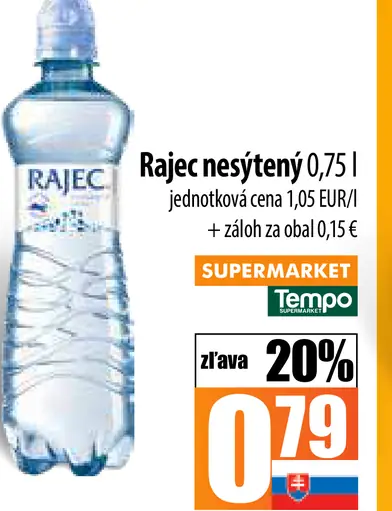 Rajec neperlivý