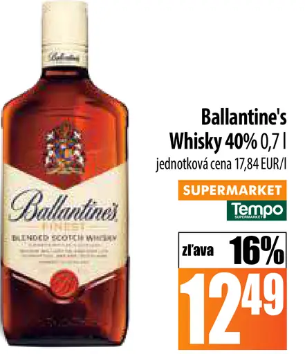 Pernod Ricard Ballantine's Whisky