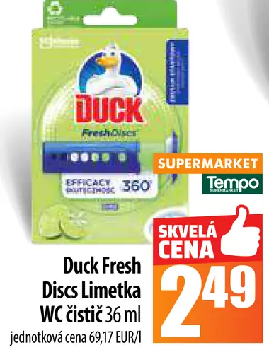 Duck Fresh Discs WC čistič