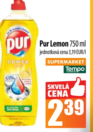 Pur Lemon čistiaci prostriedok