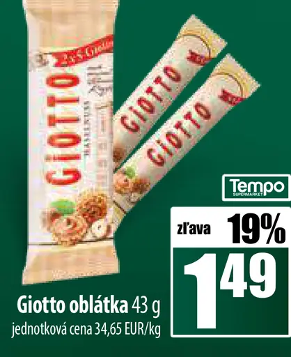 Giotto oblátka
