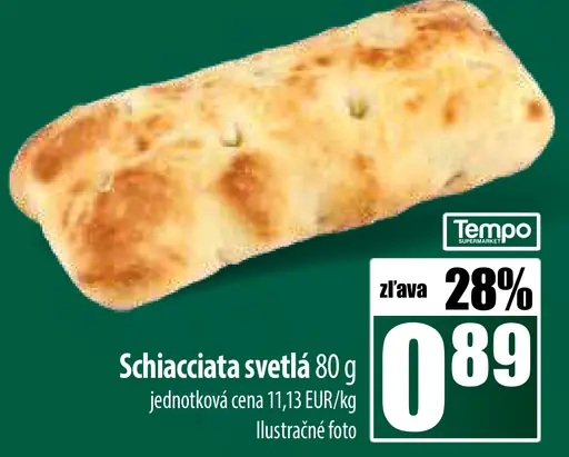 Schiacciata svetlá