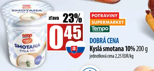 COOP Kyslá smotana