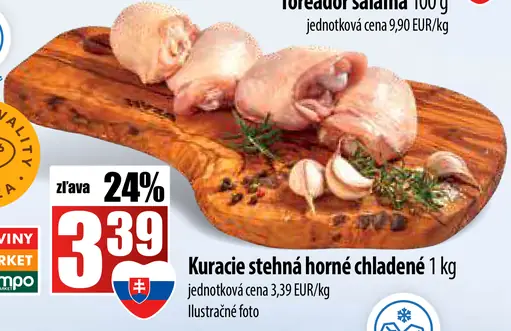 Hyza Kuracie stehná horné chladené