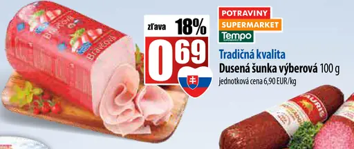 Tradičná kvalita Dusená šunka