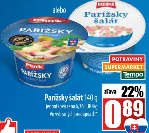 Radoma Parížsky šalát