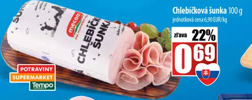 Mäspoma Chlebíčková šunka