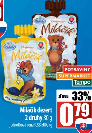 Miláčik dezert
