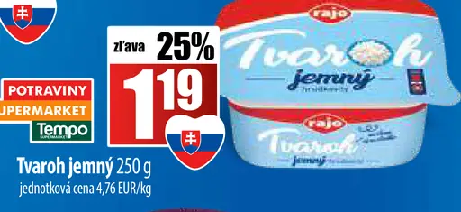 Tvaroh jemný