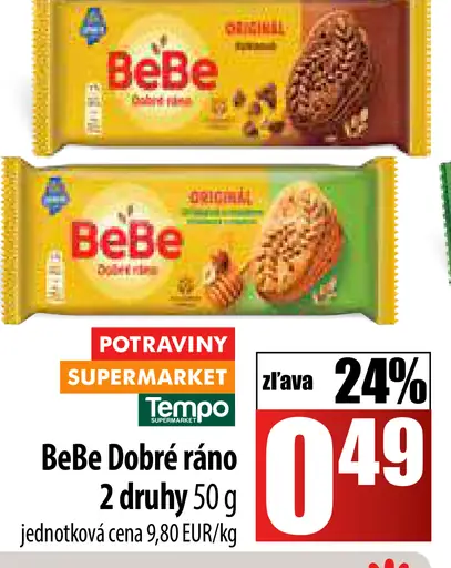 BeBe Dobré ráno 2 druhy
