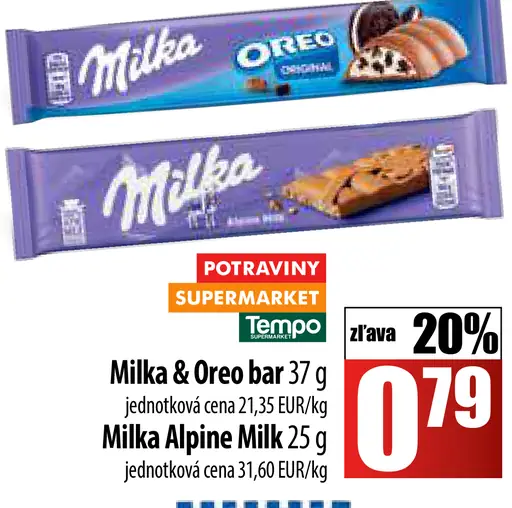 Milka & Oreo bar