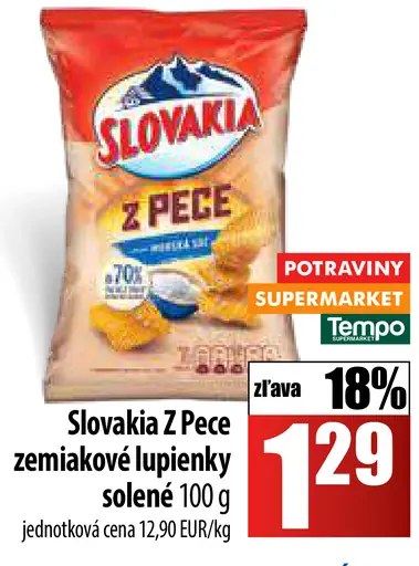 Slovakia Z Pece Tyčinky zemiakové