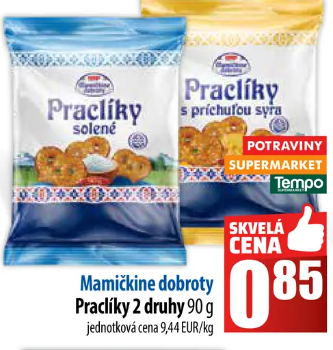 Mamčinine dobroty Praclíky